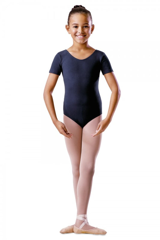 Bloch Short Sleeve Round Neck Leotard