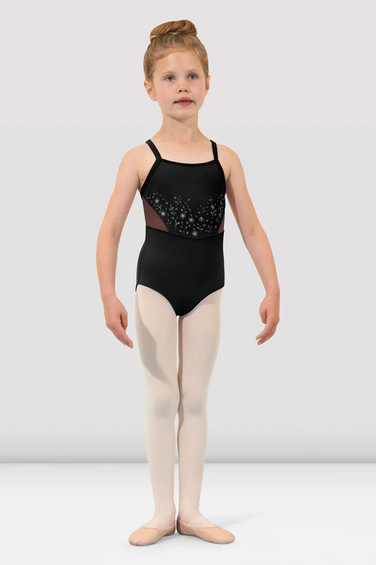 Bloch Bianca CL4697 Flower vine print Camisole Leotard