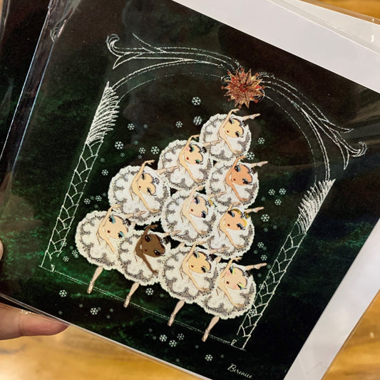 Ballet Papier Christmas Card