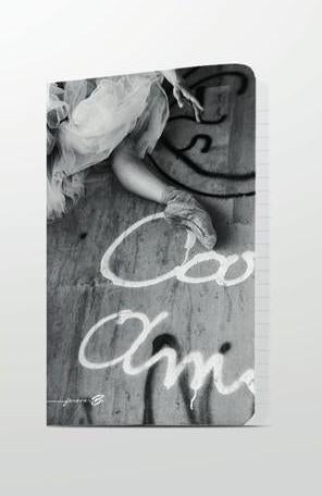 Forever B A4 Lined Notebook - Black