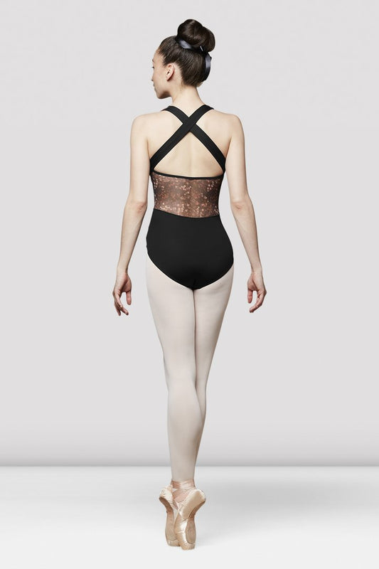 Bloch Print X Back Strap Tank Leo