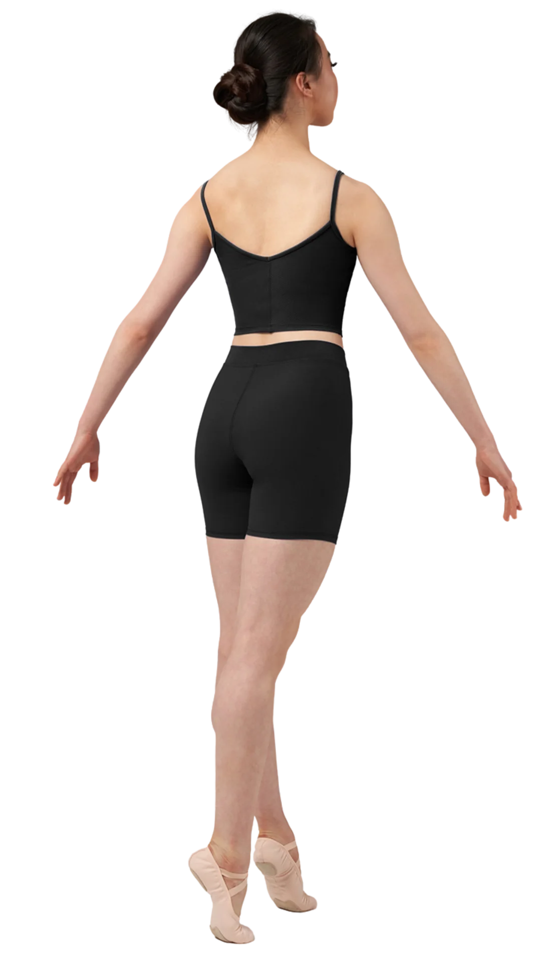 Mirella Chevron Ribbed Crop Cami