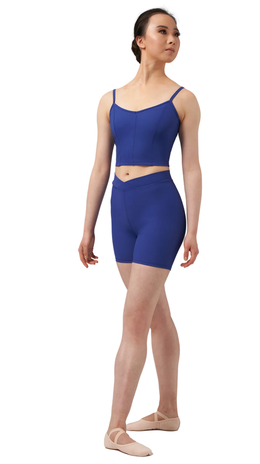 Mirella Chevron Ribbed Shorts