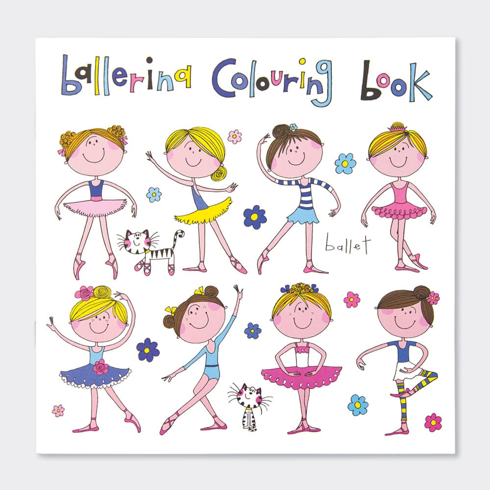 Rachel Ellen Ballerina Colouring Book