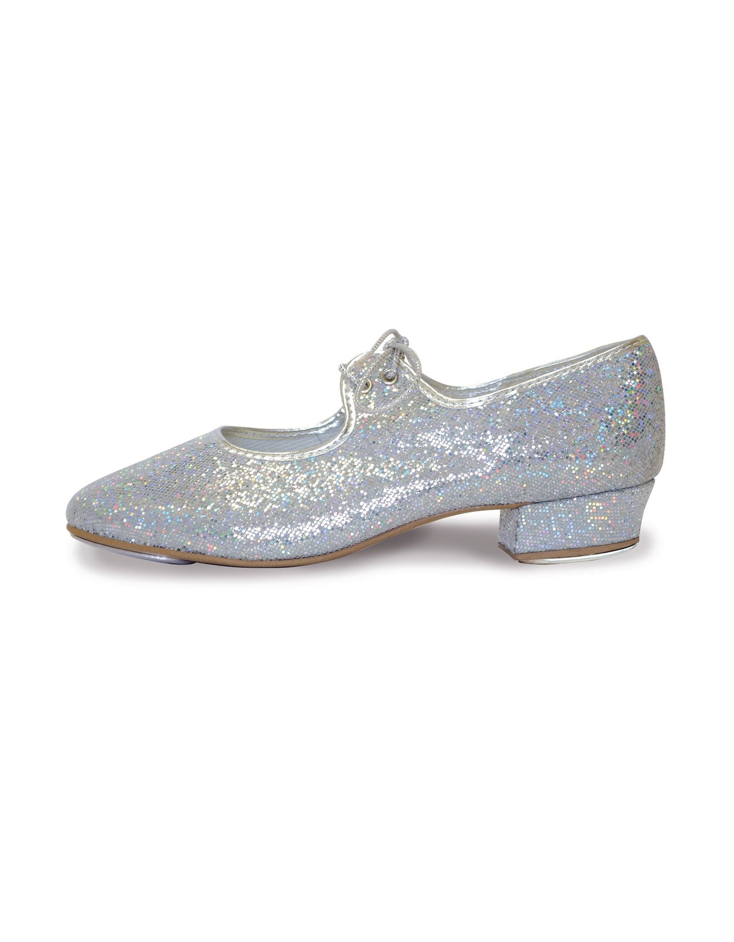 Roch Valley Silver Sparkly Tap Shoe