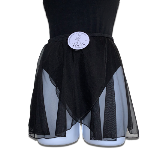 Tendu Juliet Black Wrap Skirt