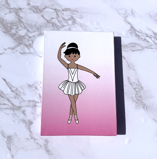 Ballerina Hardback Memo Notepad