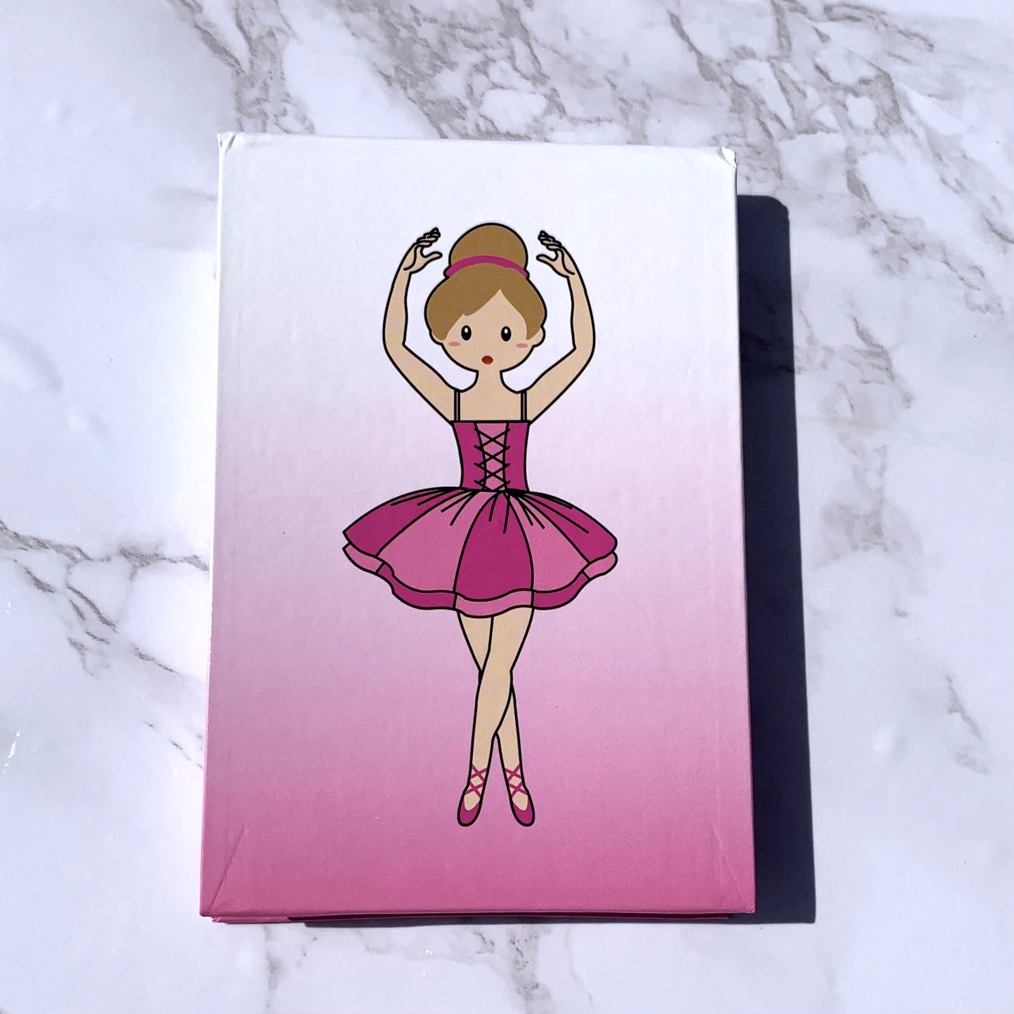 Ballerina Hardback Memo Notepad