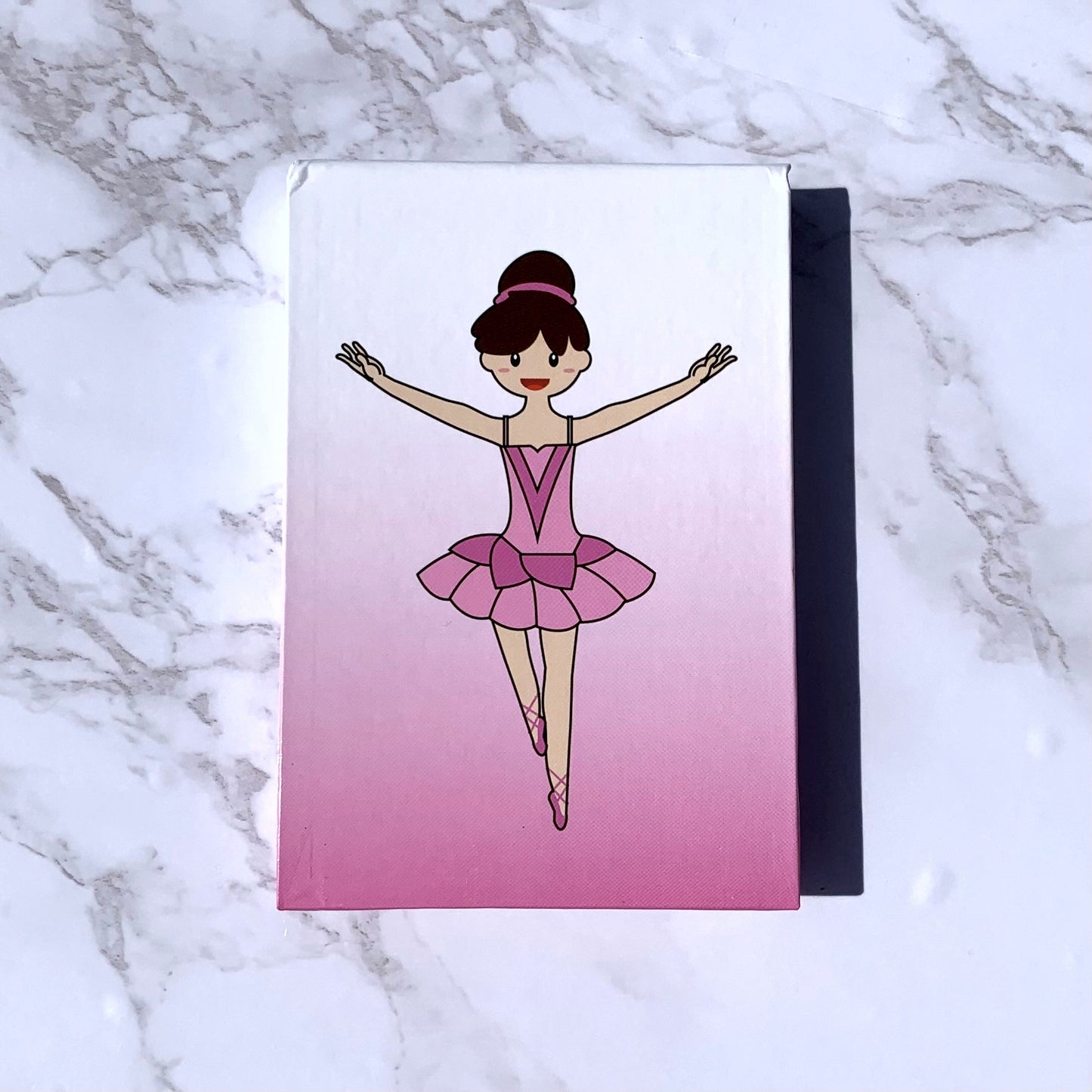 Ballerina Hardback Memo Notepad