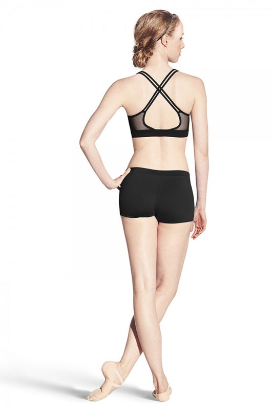 Bloch Mesh Panel Twin Strap Crop Top