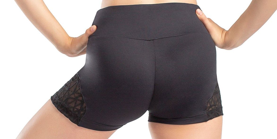 So Danca x Sarah Mearns Lace Bottom Shorts